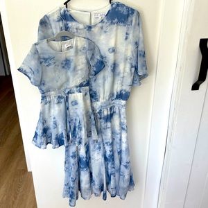 Ivy city co IN THE CLOUDS mommy and me dresses